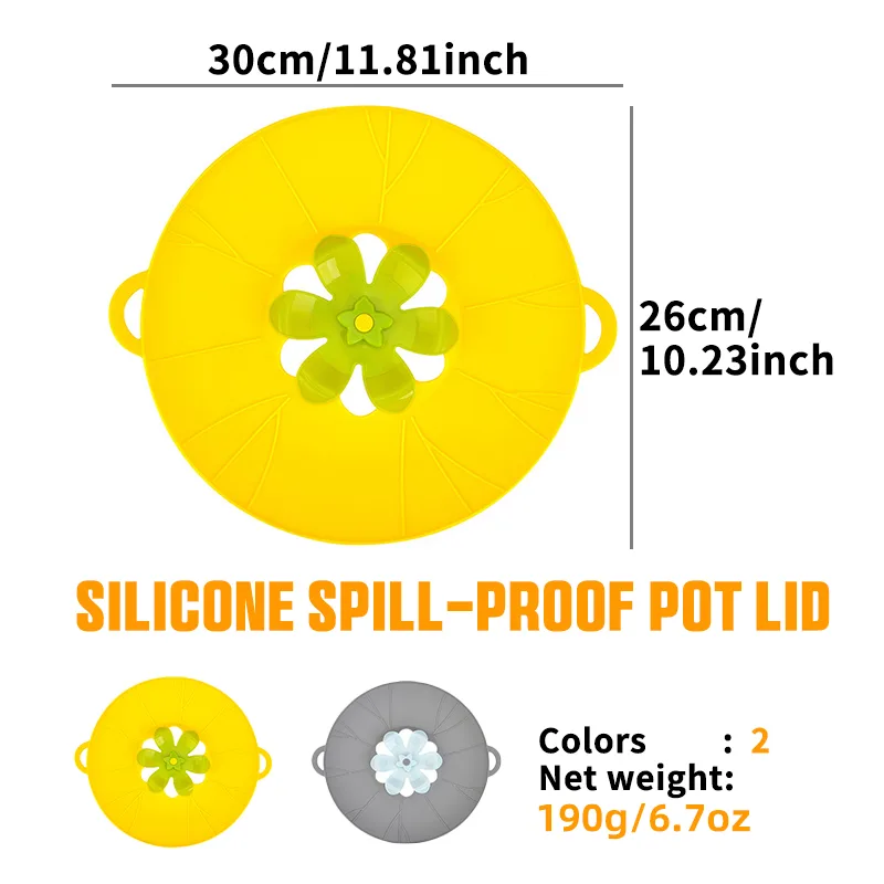 Anti-overflow Pot Lid