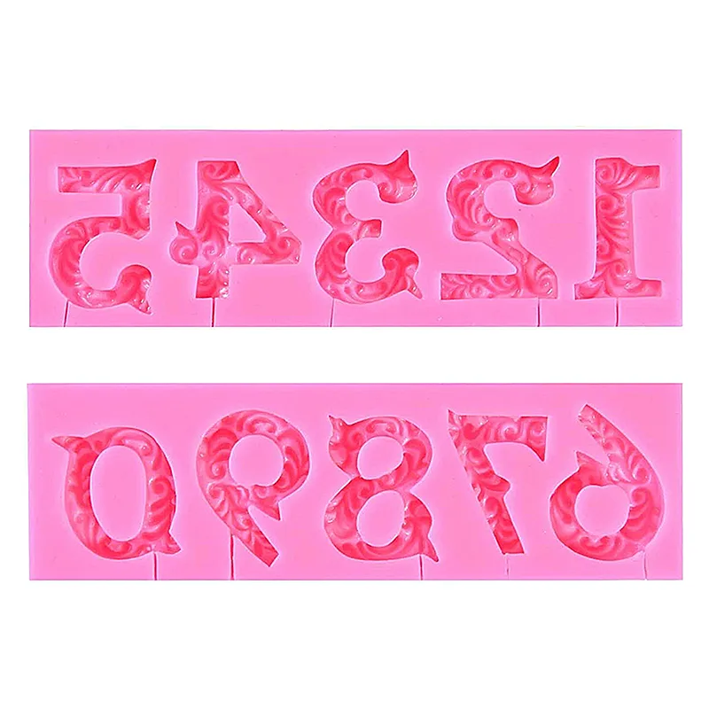 Number Cake Mold