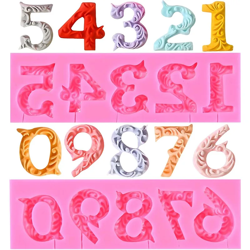 Number Cake Mold