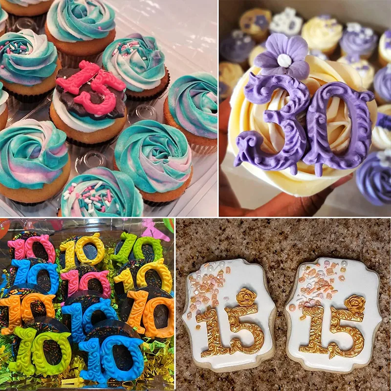 Number Cake Mold