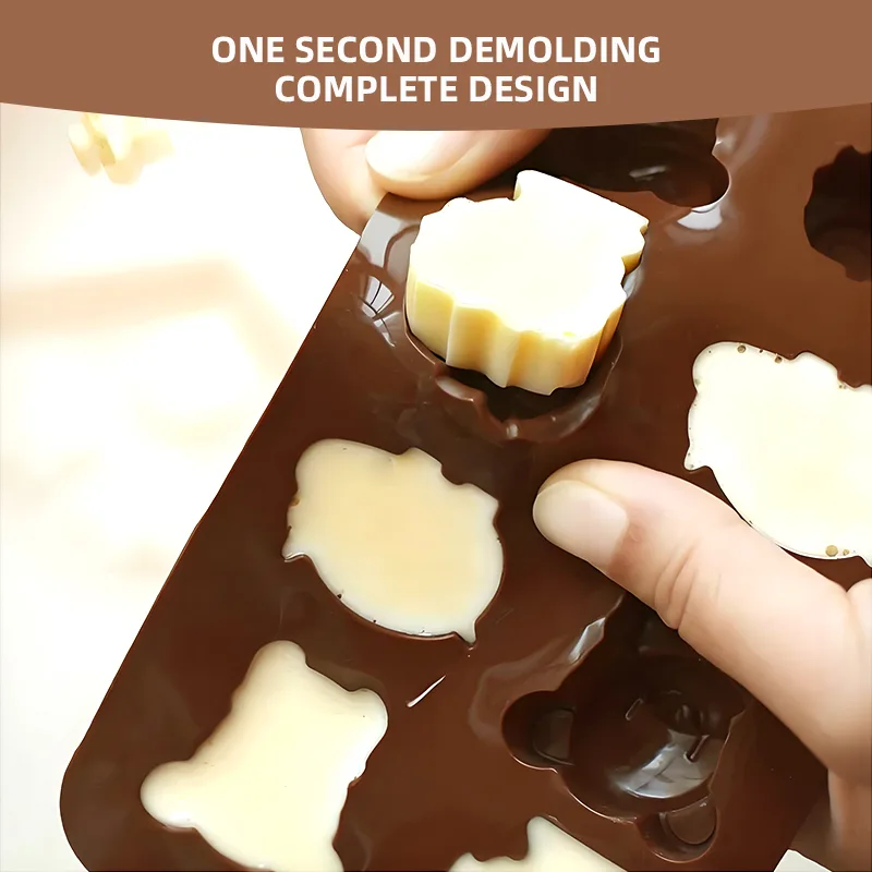 8-Cavity Animal Cake Mold
