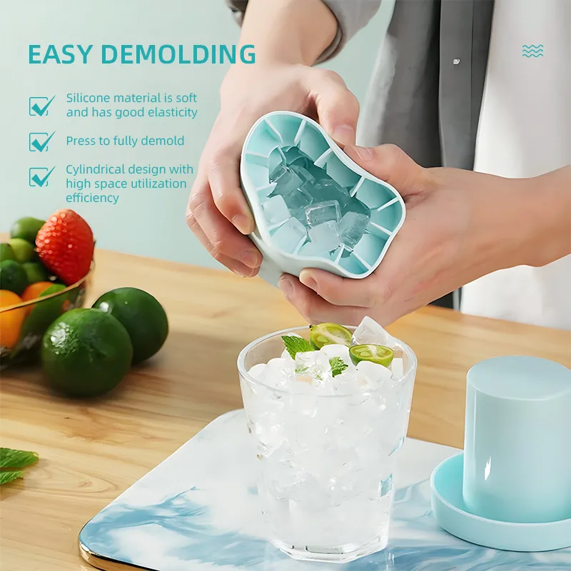 Cylinder Ice Cube Maker