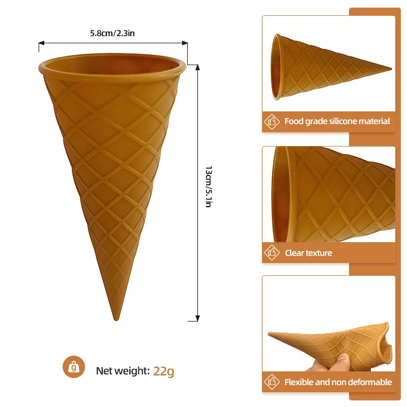 Conical Ice Cream Cone Mold