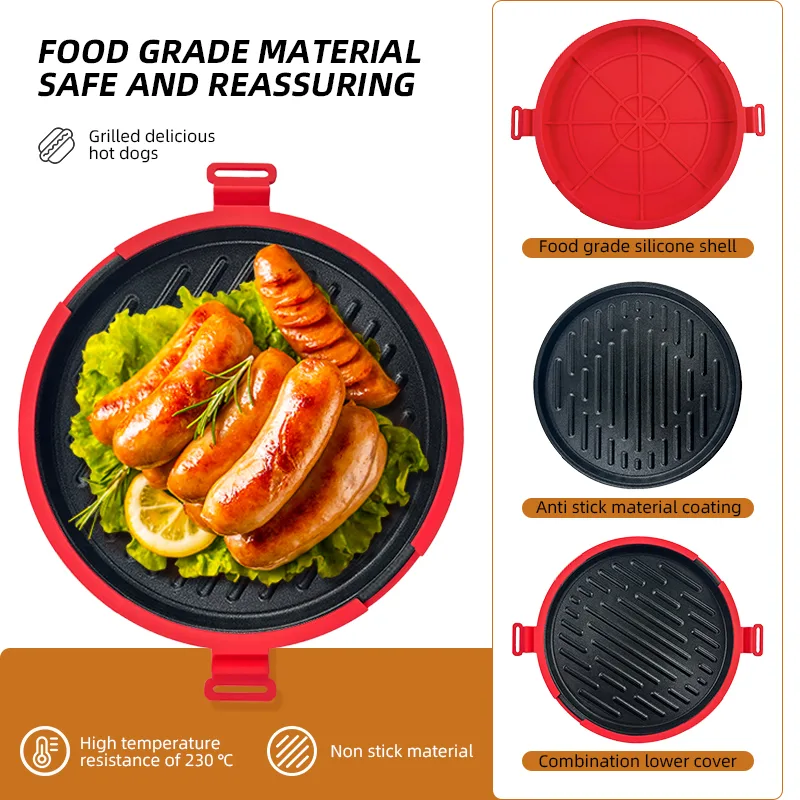 Round Microwave Baking Pan