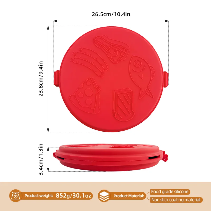 Round Microwave Baking Pan