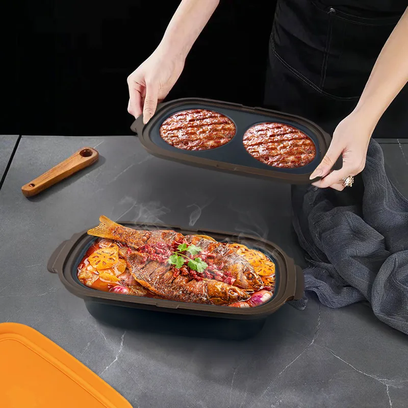 Microwave Egg Baking Pan