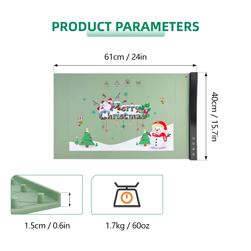 Christmas Food Warming Mat