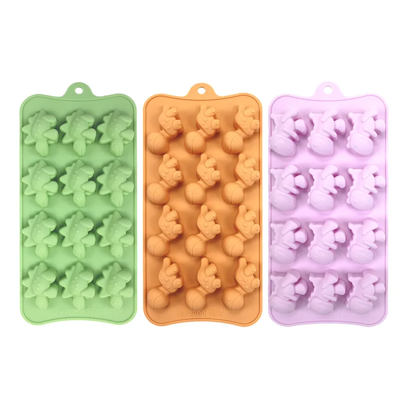 12-Cavity Dinosaur Mold