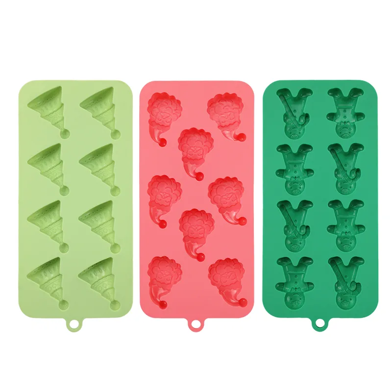 8-Cavity Christmas Mold