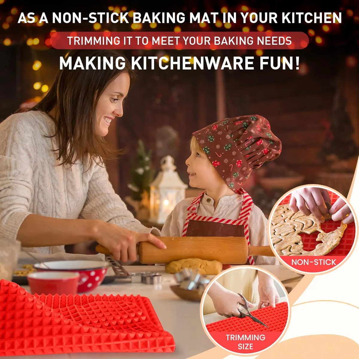 Pyramid Baking Mat