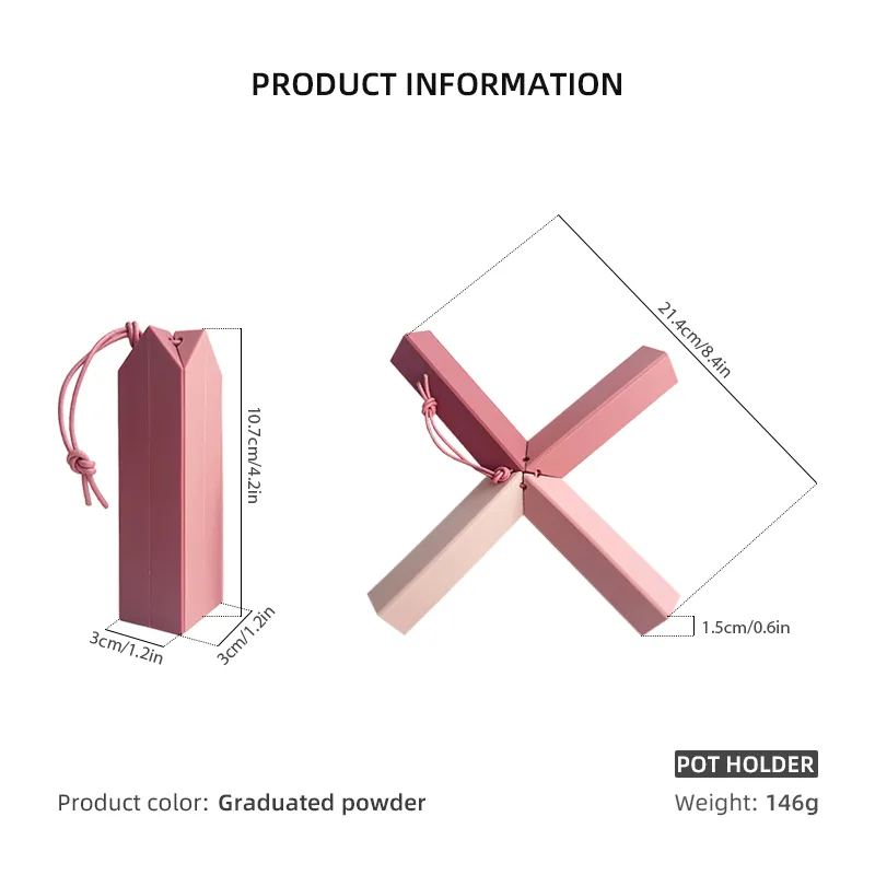 Heat Insulation Trivet Set