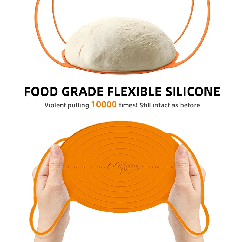 Round Baking Mat with Handles