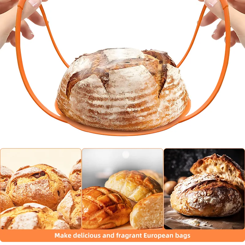 Round Baking Mat with Handles
