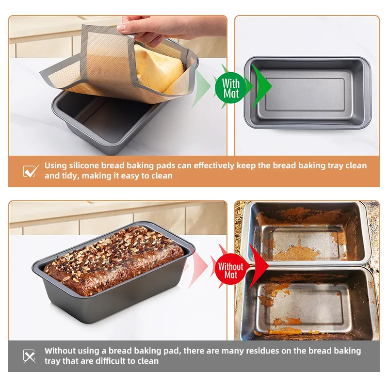 Cross-shaped Bread Baking Mat