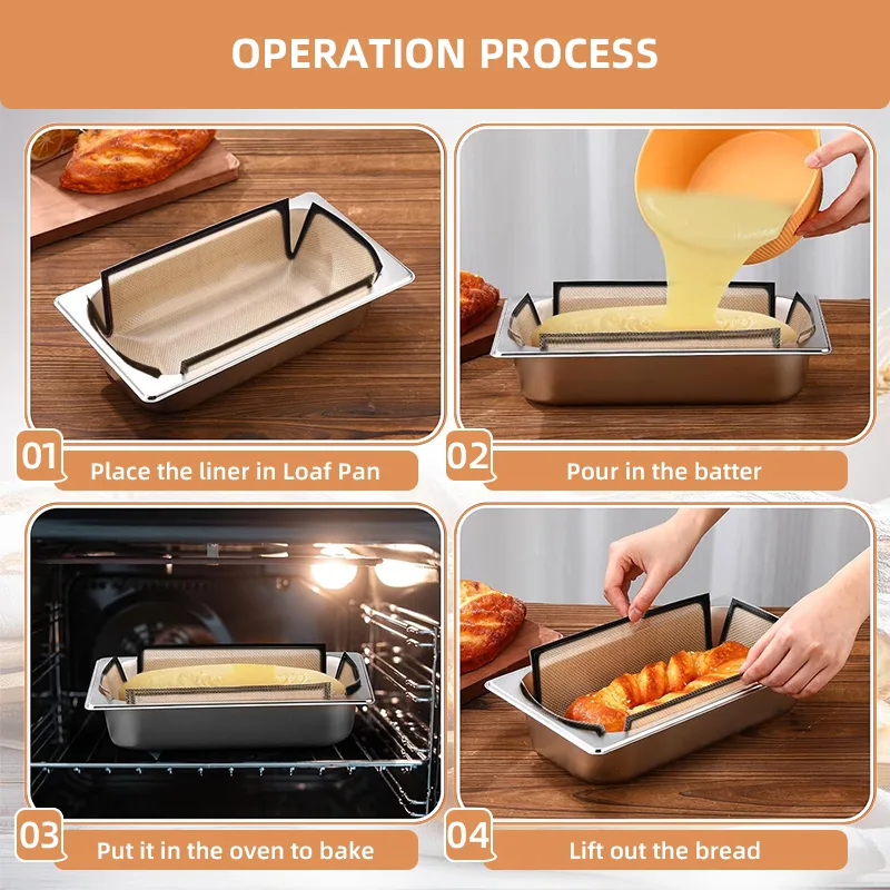 Cross-shaped Bread Baking Mat