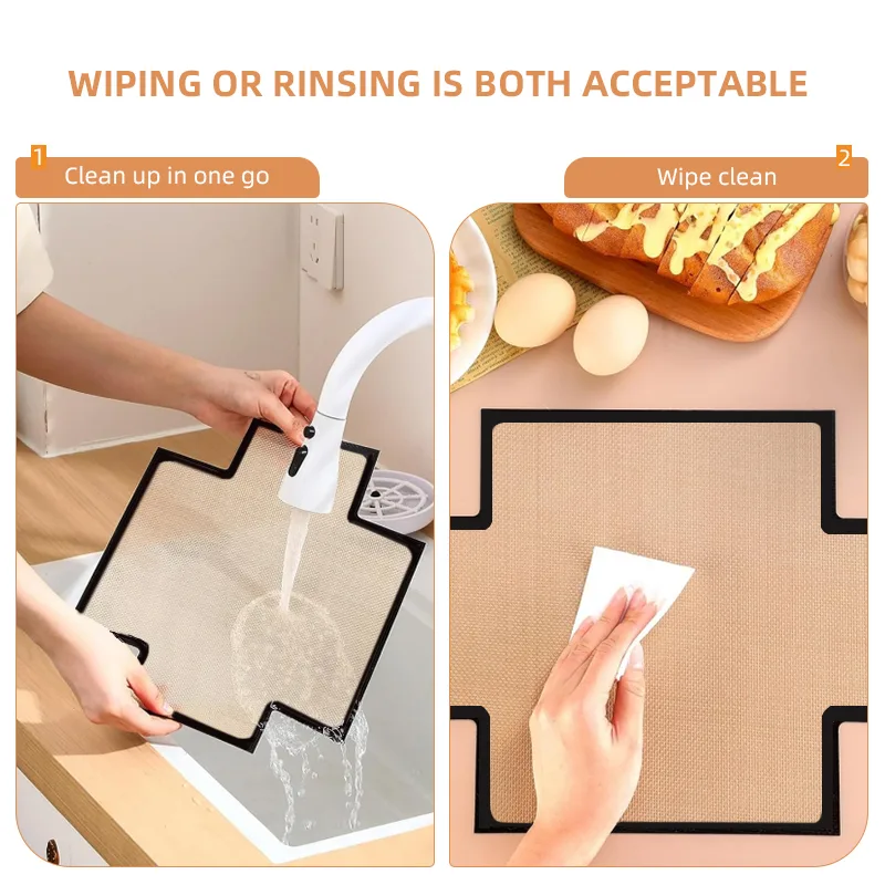 Cross-shaped Bread Baking Mat