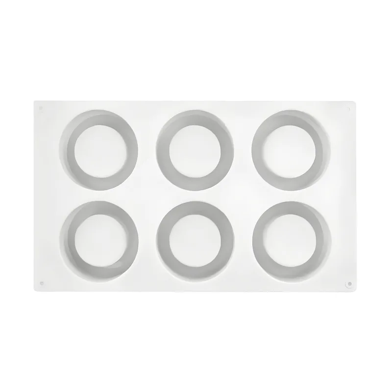 6-Cavity Cylinder Mousse Mold