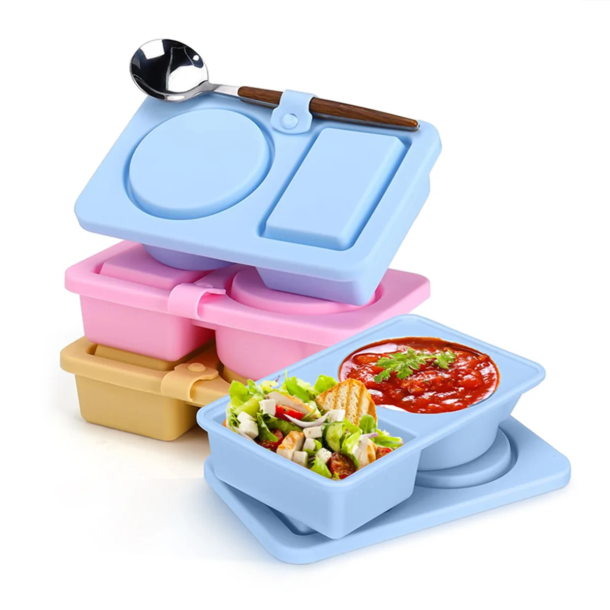 Two-compartment Mini Lunch Box