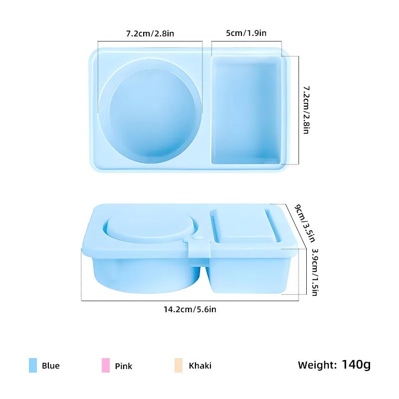Two-compartment Mini Lunch Box