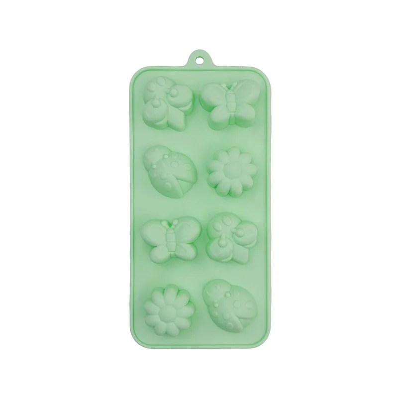 8-Cavity Spring Flower & Bug Mold